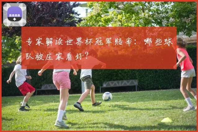 专家解读世界杯冠军赔率：哪些球队被庄家看好？