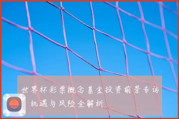 世界杯彩票概念基金投资前景专访：机遇与风险全解析