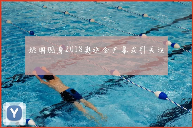 姚明现身2018奥运会开幕式引关注